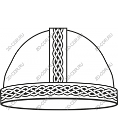  Traditional braided hat