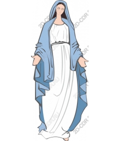  Elegant, serene figure
