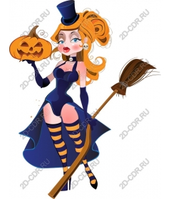  Fancy witch Halloween