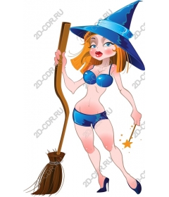 Playful witch