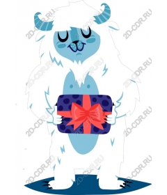  Gift holder Yeti