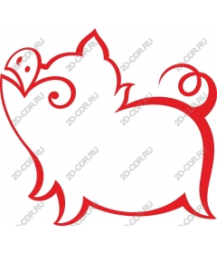  Collection of sparkling pigs