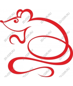  Charming red mouse