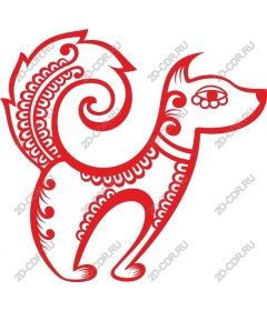  Fancy red dog