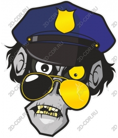 Strange policeman
