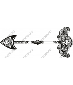 Exquisite ornamental spear