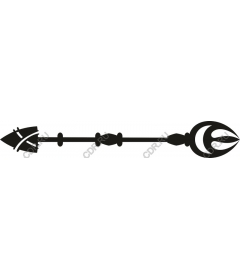 Stylized spear