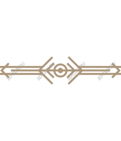  Elegant geometric ornament