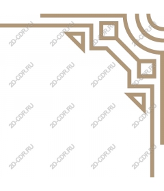  Elegant geometric border