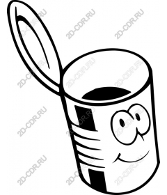 Whimsical smiling container