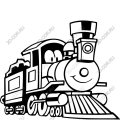  Adorable cartoon train