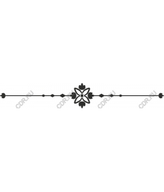  Elegant floral divider