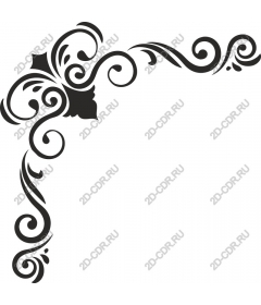  Elegant vintage ornament corner
