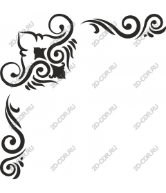  Elegant ornamental curl