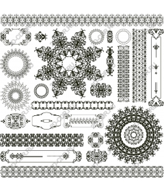  Complex ornamental collection