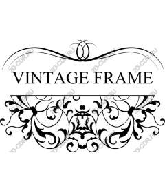 Vintage frame