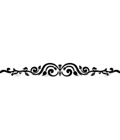 Exquisite decorative border