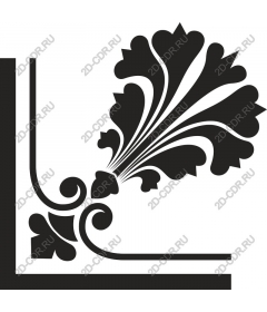  Elegant flower corner Flourish