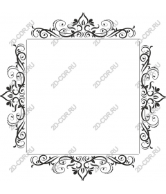  Elegant decorative frame
