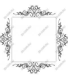  Elegant decorative frame