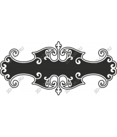  Изысканная декоративная рамка