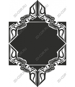  Elegant decorative frame