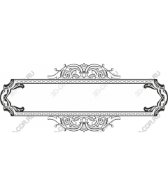  Elegant decorative frame