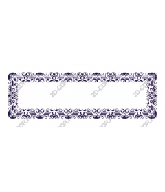 Exquisite decorative frame