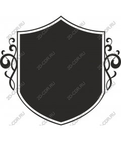  Elegant decorative shield