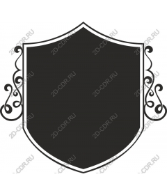  Elegant emblem shield