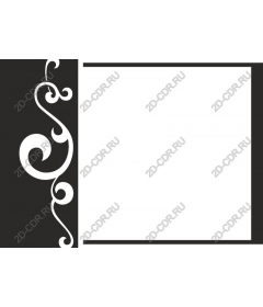  Elegant ornate curl