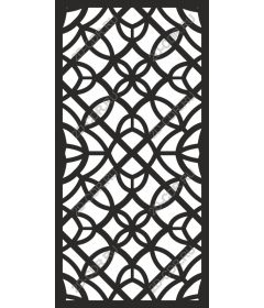  Elegant pattern twisted lattice