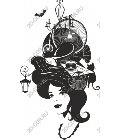Fancy vintage ladies