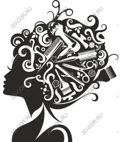  Elegant hairstyle