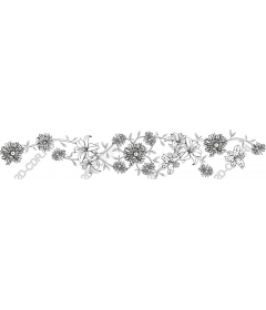  Elegant floral vine