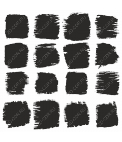  Collection brush strokes