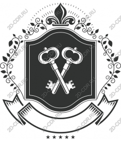  Королевский ключевой герб