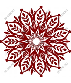 Floral mandala