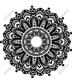  Difficult work Mandala
