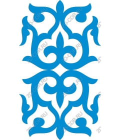  Elegant blue floral