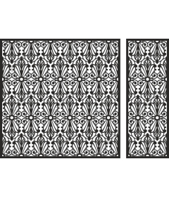Exquisite flower pattern