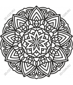 Mandala - Intricate floral pattern