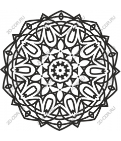  Complex mandala