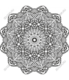  Complex mandala