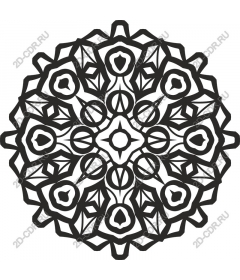 Complex mandala