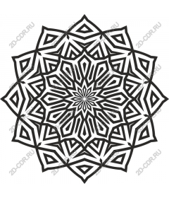  Complex mandala