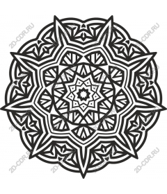 Mandala - complex geometry