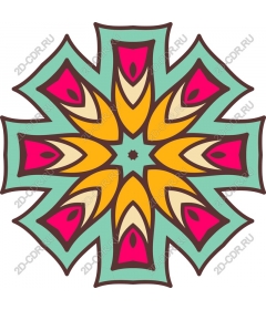  Bright flower