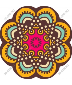  Bright Mandala