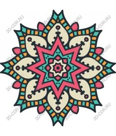  Bright Mandala